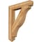Ekena Millwork Funston Arts & Crafts Rough Sawn Bracket, Western Red Cedar, 6"W x 38"D x 46"H BKT06X38X46FST03RWR - alternate 1